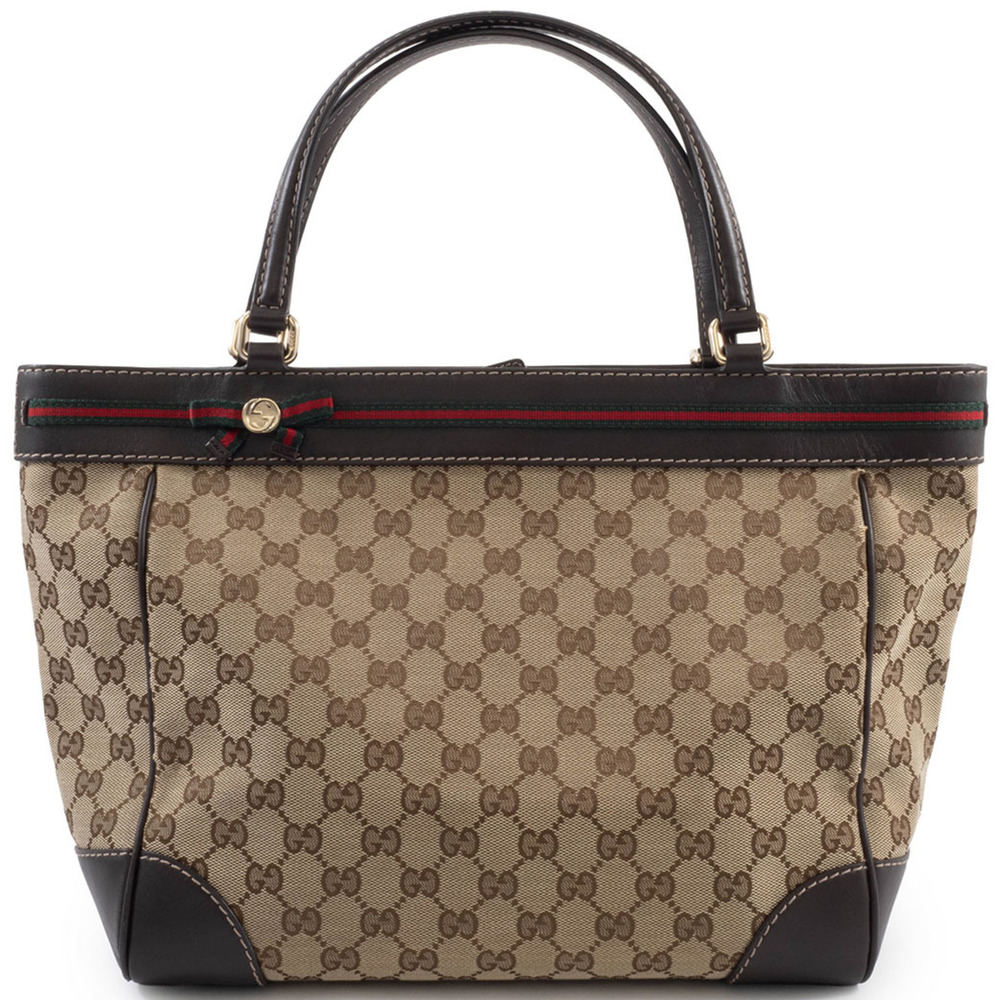 GUCCI Authentic Brown Leather Bag